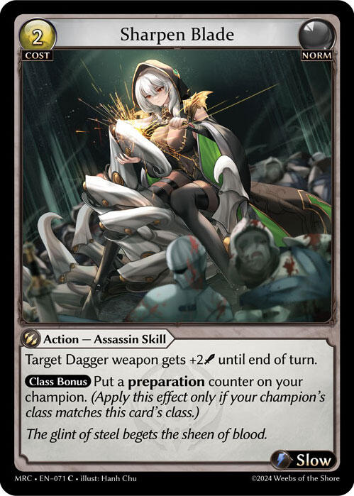 Sharpen Blade (071) [Mercurial Heart] Foil