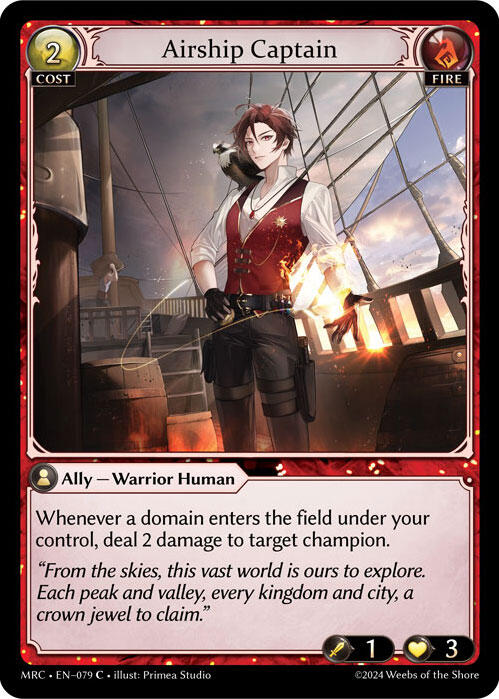 Airship Captain (079) [Mercurial Heart] Foil