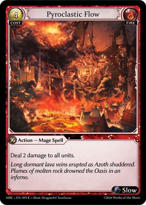 Pyroclastic Flow (095) [Mercurial Heart] Foil