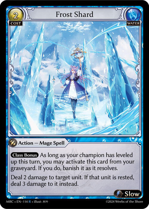 Frost Shard (114) [Mercurial Heart] Foil