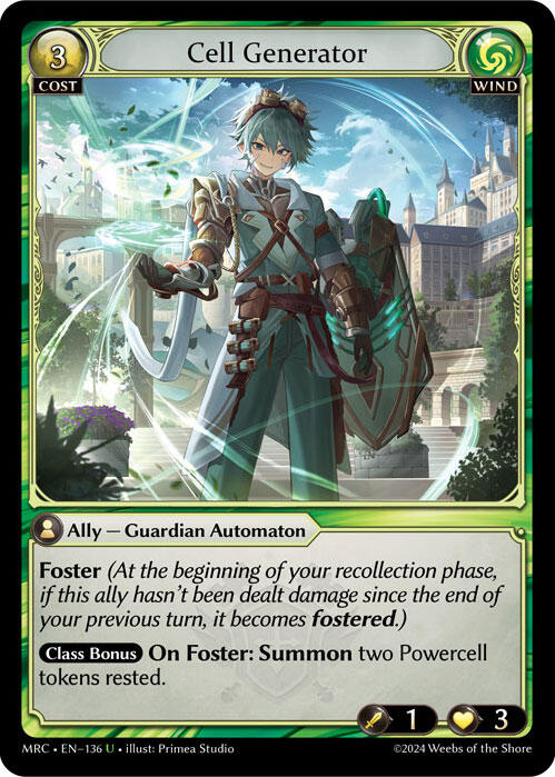 Cell Generator (136) [Mercurial Heart] Foil