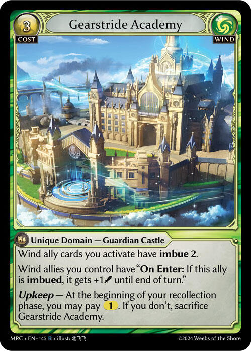 Gearstride Academy (145) [Mercurial Heart] Foil