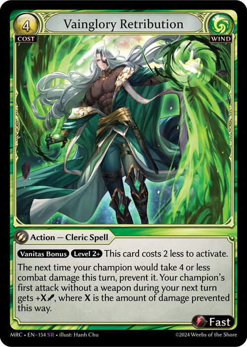 Vainglory Retribution (154) [Mercurial Heart] Foil