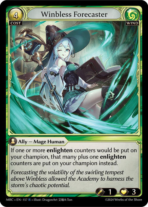 Winbless Forecaster (157) [Mercurial Heart] Foil