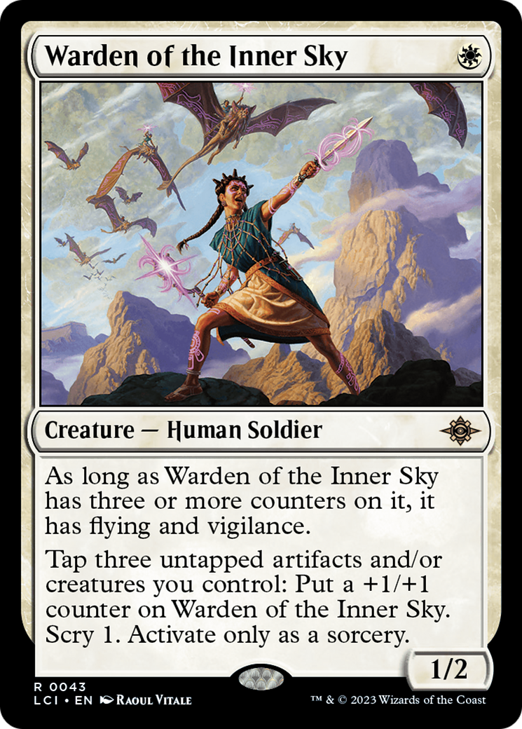 Warden of the Inner Sky (043) Foil - The Lost Caverns of Ixalan