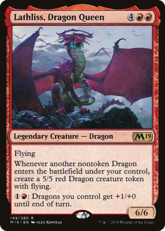 Lathliss, Dragon Queen (149) - Core Set 2019