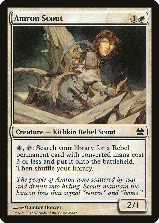 Amrou Scout (002) Foil - Modern Masters