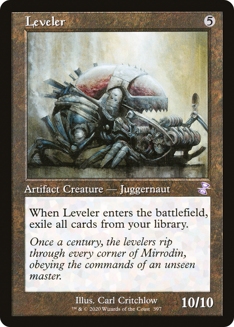 Leveler (Retro) (397) Foil - Time Spiral Remastered