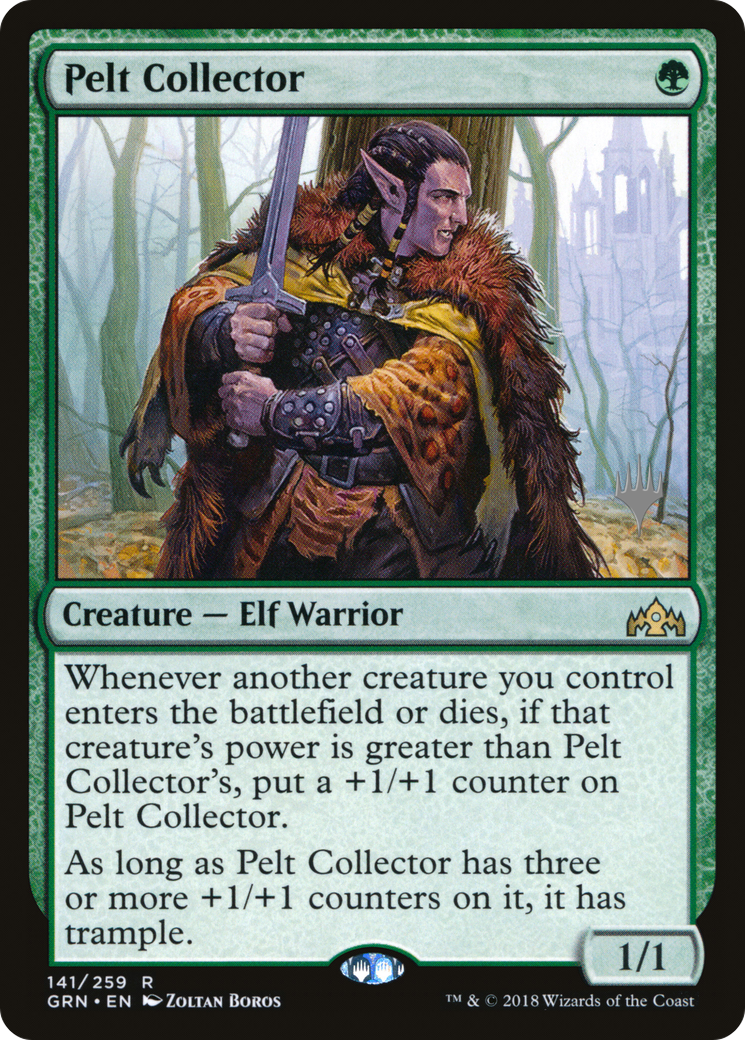 Pelt Collector (141p) Foil - Guilds of Ravnica Promos