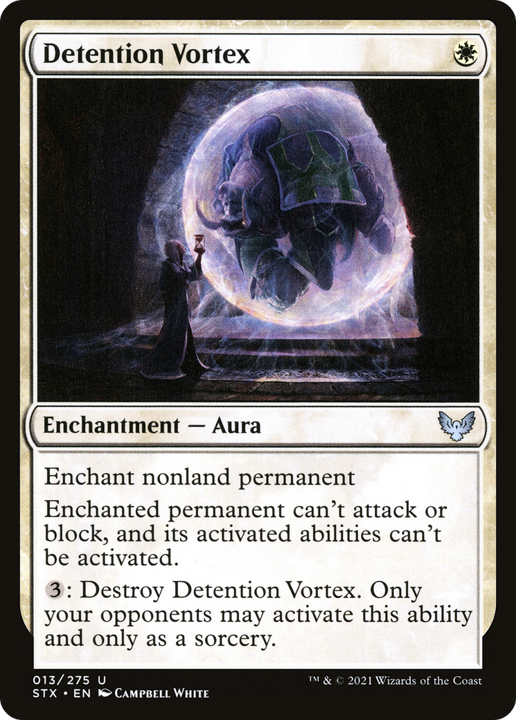 Detention Vortex (013) Foil - Strixhaven: School of Mages