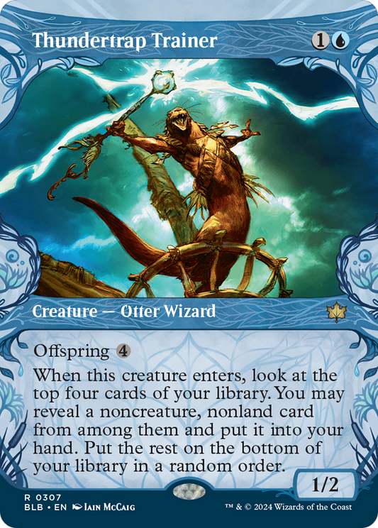 Thundertrap Trainer (Showcase) [Bloomburrow] Foil