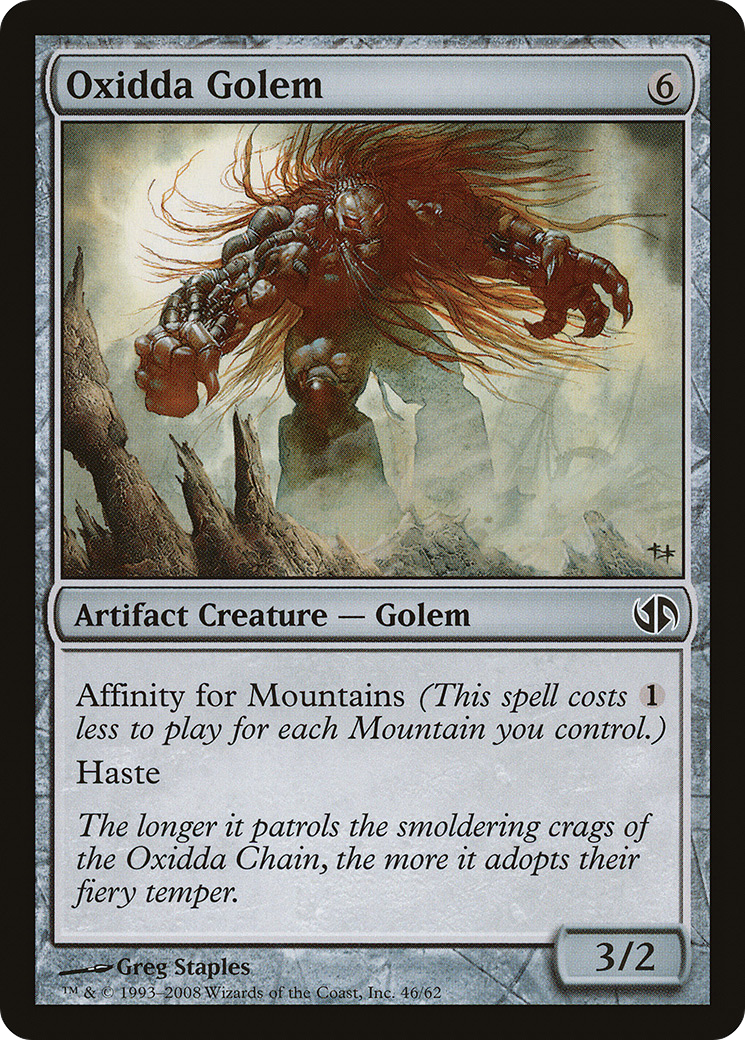 Oxidda Golem (046) - Duel Decks: Jace vs. Chandra