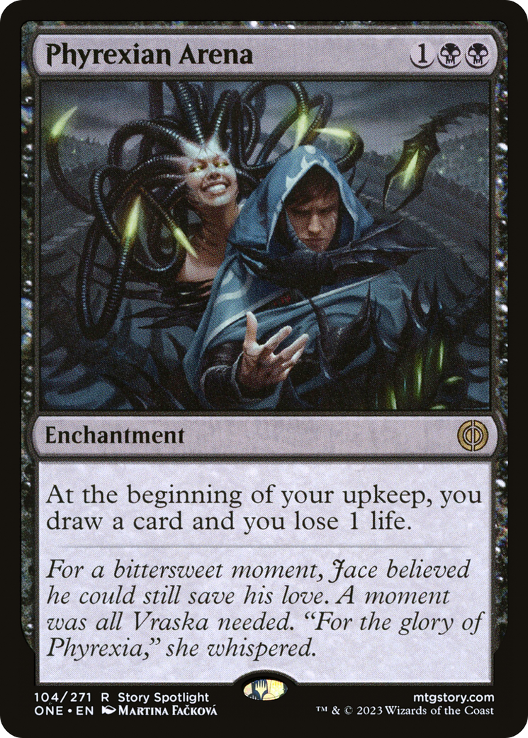 Phyrexian Arena (104) Foil - Phyrexia: All Will Be One