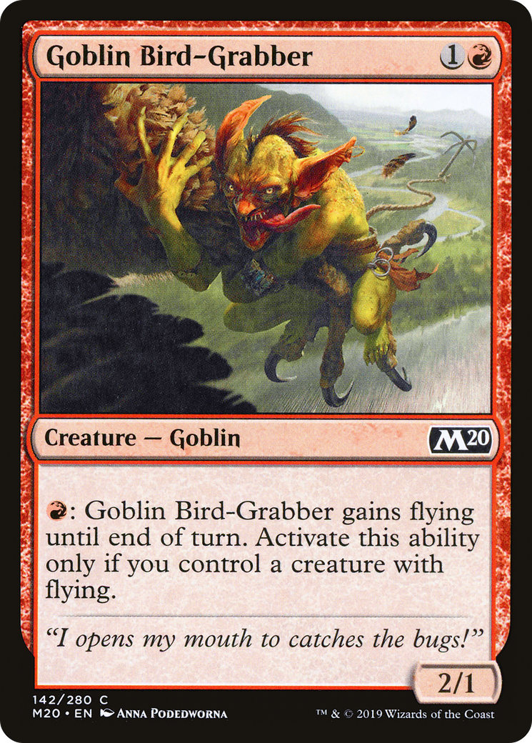 Goblin Bird-Grabber (142) - Core Set 2020