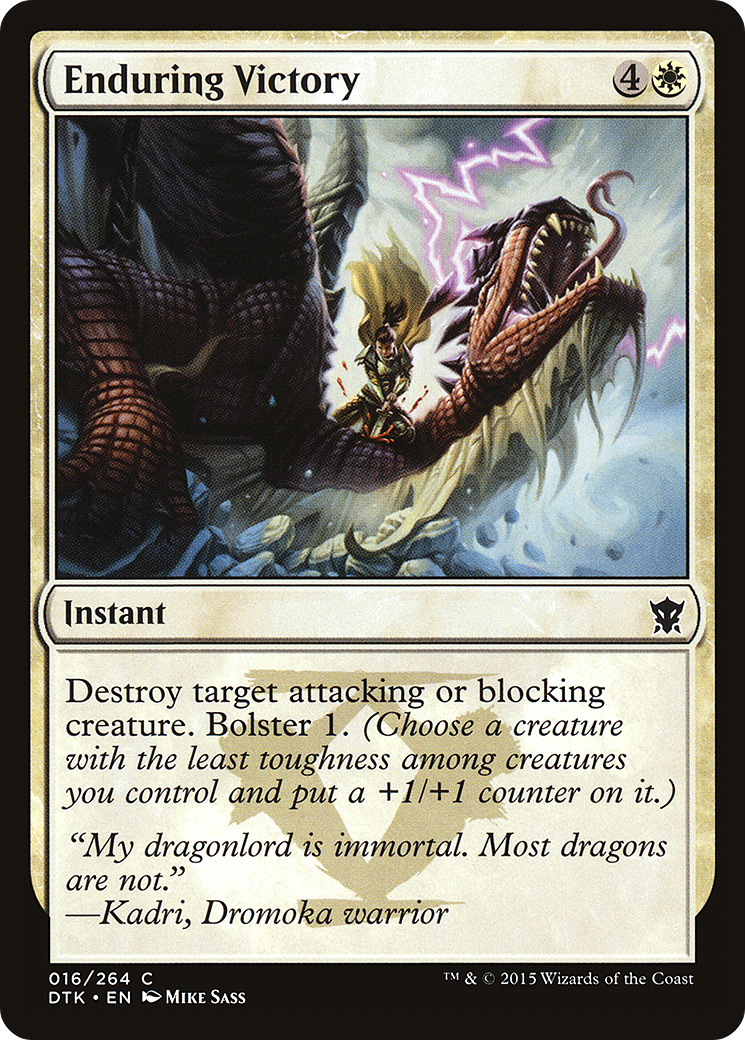 Enduring Victory (016) - Dragons of Tarkir