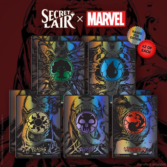 Secret Lair - Spider-Man: Mana Symbiote Raised Foil Edition