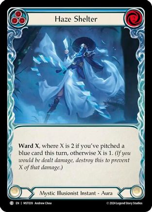 Haze Shelter (Blue)  (MST039) - Part the Mistveil | Silver Goblin