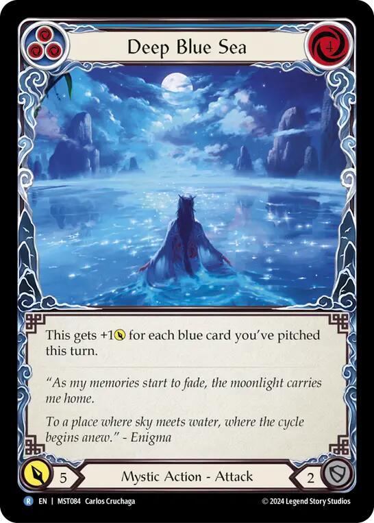 Deep Blue Sea [MST084] (Part the Mistveil) | Silver Goblin