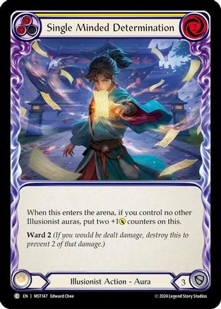 Single Minded Determination (Yellow) (MST147) - Part the Mistveil