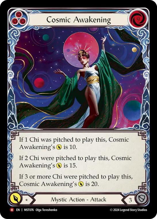 Cosmic Awakening [MST076] (Part the Mistveil)  Rainbow Foil | Silver Goblin