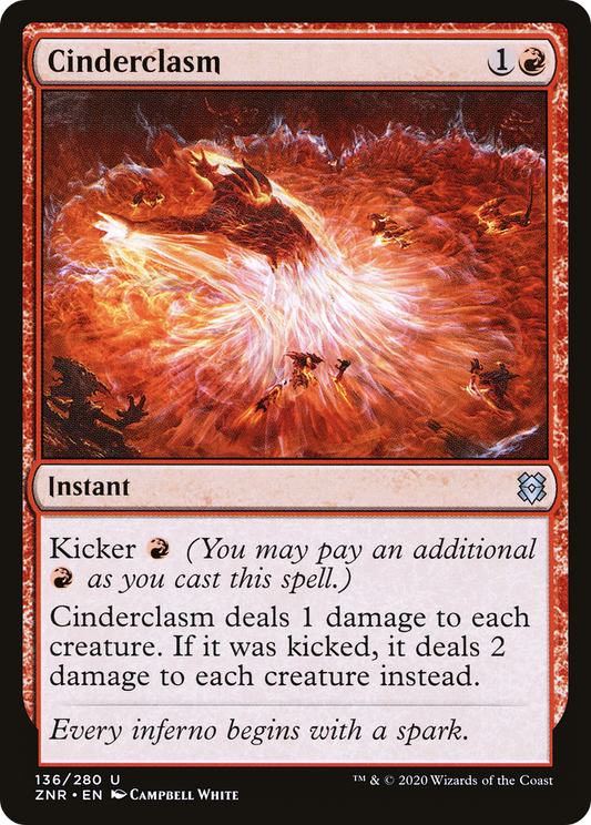 Cinderclasm (136) - Zendikar Rising