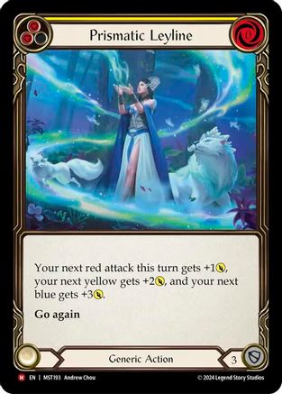 Prismatic Leyline  (MST193) - Part the Mistveil | Silver Goblin