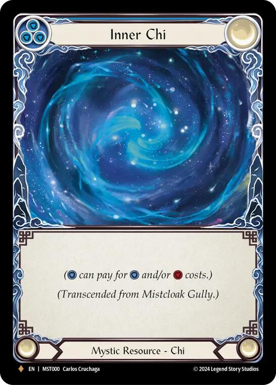 Mistcloak Gully // Inner Chi (MST000//MST000) Cold Foil - Part the Mistveil