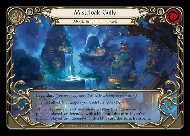Mistcloak Gully // Inner Chi (MST000//MST000) Cold Foil - Part the Mistveil