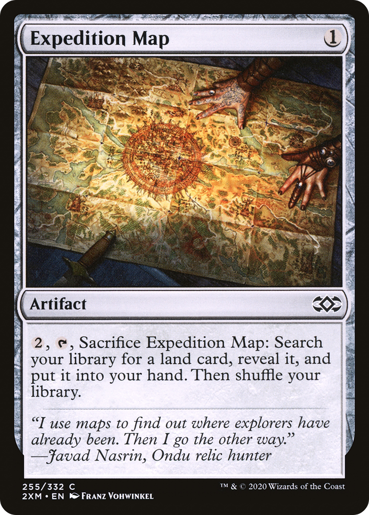 Expedition Map [Double Masters] Foil