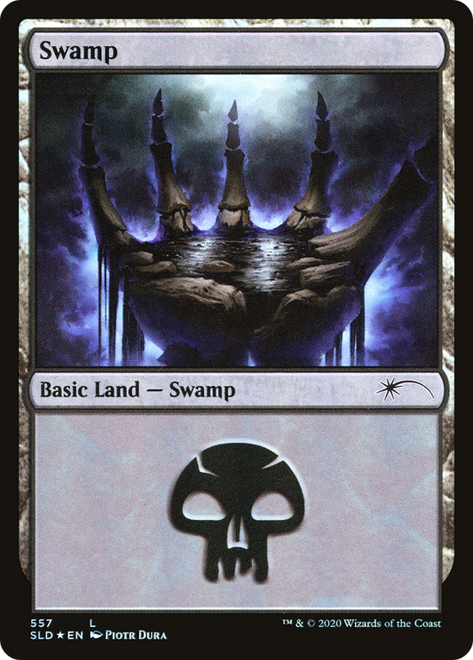 Swamp (557) Foil - Secret Lair Drop