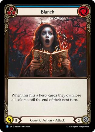 Blanch (Blue) (MST196) Rainbow Foil - Part the Mistveil