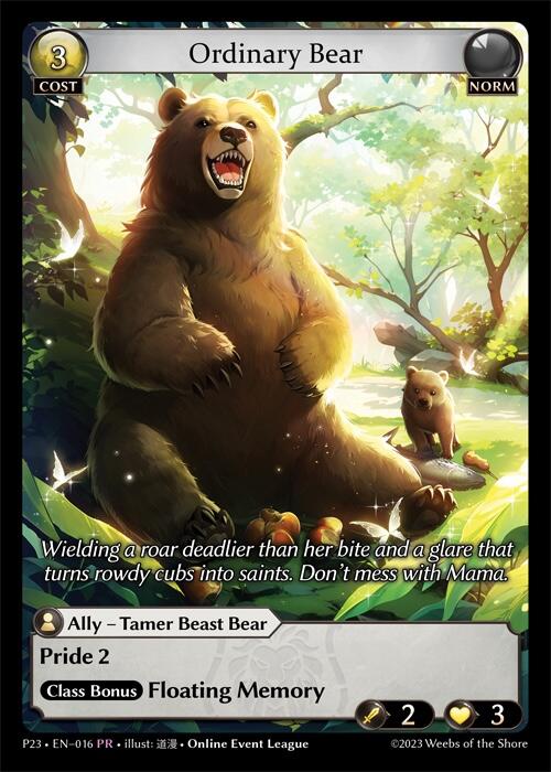 Ordinary Bear (016) [Promotional Cards] Foil
