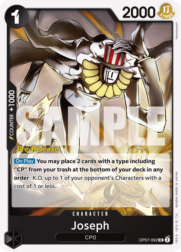 Joseph [500 Years in the Future Pre-Release Cards] | Silver Goblin