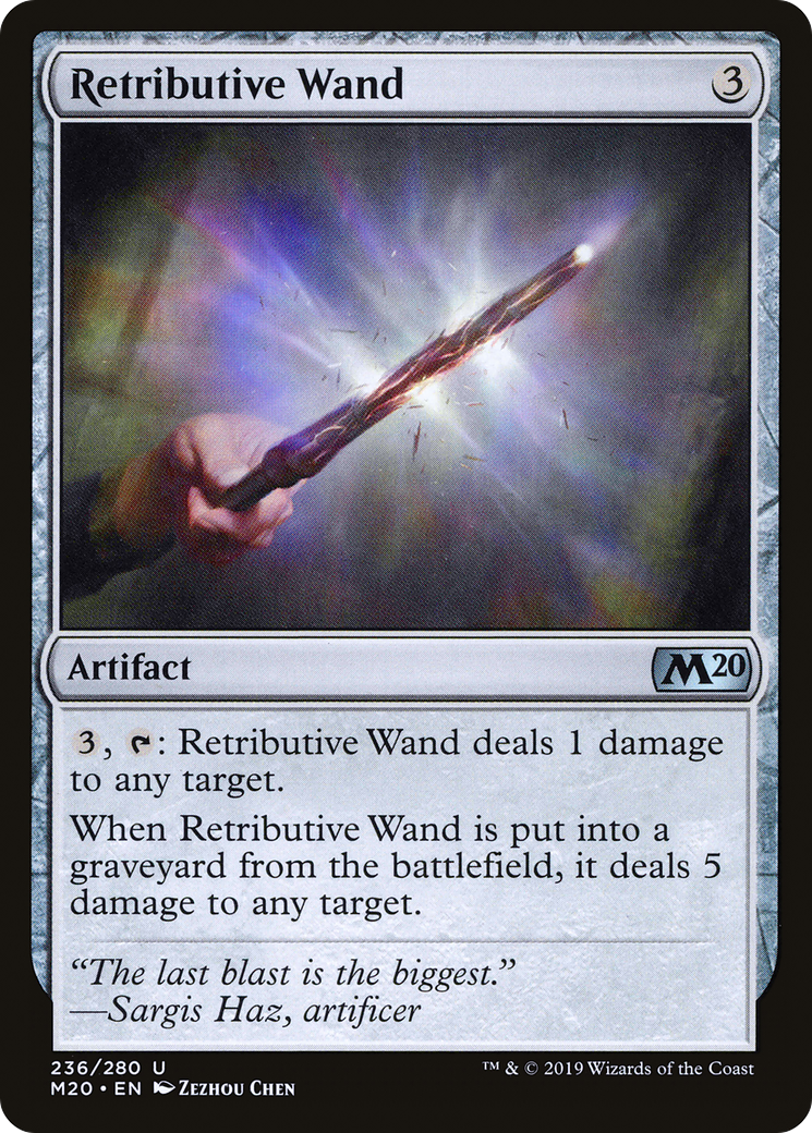 Retributive Wand (236) - Core Set 2020