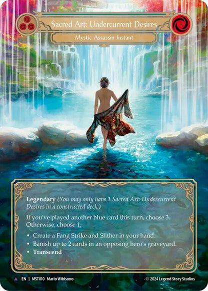 Sacred Art: Undercurrent Desires (Marvel) (MST010//MST010) Cold Foil - Part the Mistveil