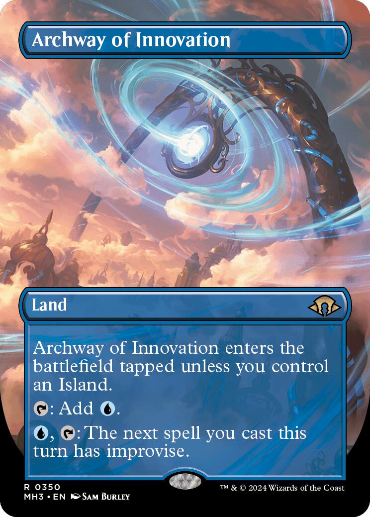 Archway of Innovation (Borderless) [Modern Horizons 3] | Silver Goblin