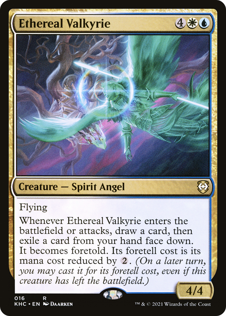 Ethereal Valkyrie (016) - Kaldheim Commander