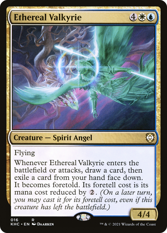 Ethereal Valkyrie (016) - Kaldheim Commander