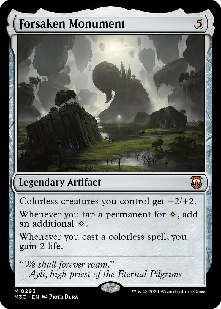 Forsaken Monument [Modern Horizons 3 Commander] | Silver Goblin