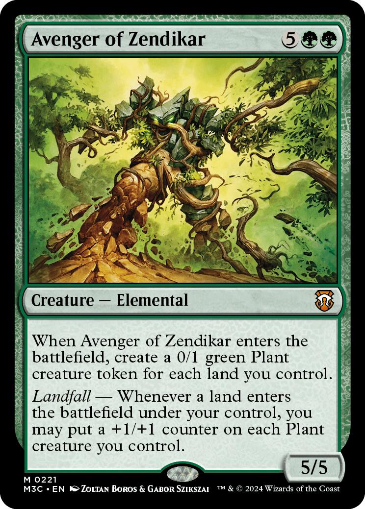 Avenger of Zendikar [Modern Horizons 3 Commander] | Silver Goblin