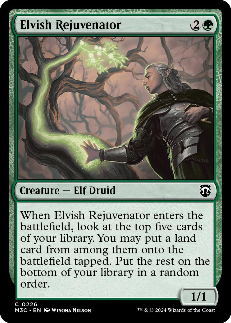 Elvish Rejuvenator [Modern Horizons 3 Commander] | Silver Goblin