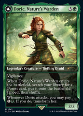 Doric, Nature's Warden // Doric, Owlbear Avenger [Secret Lair Drop Series] | Silver Goblin