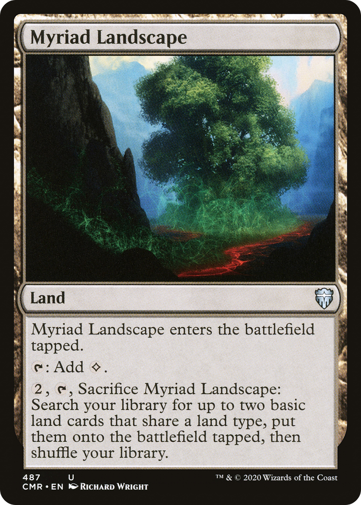 Myriad Landscape (487) - Commander Legends
