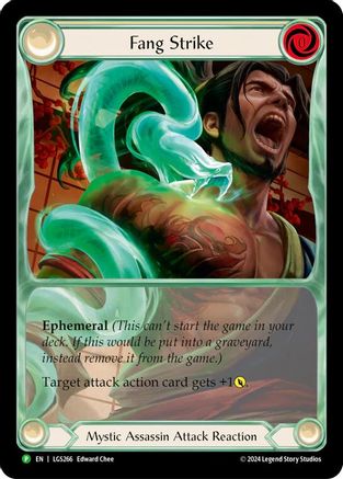Fang Strike (LGS266) Rainbow Foil - FaB Promos