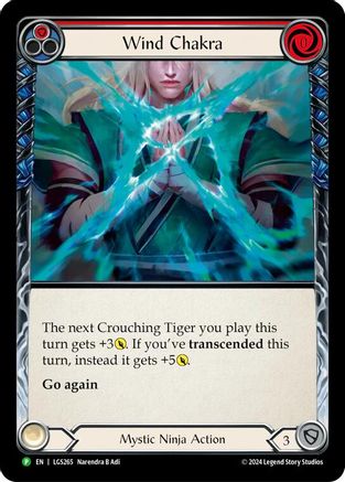 Wind Chakra (LGS265) Cold Foil - FaB Promos
