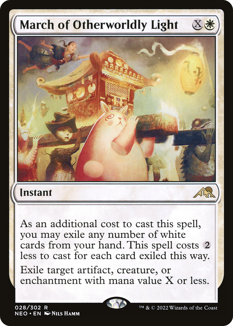 March of Otherworldly Light (028) - Kamigawa: Neon Dynasty