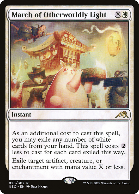 March of Otherworldly Light (028) - Kamigawa: Neon Dynasty