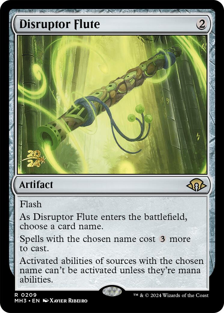 Disruptor Flute [Modern Horizons 3 Prerelease Promos] | Silver Goblin