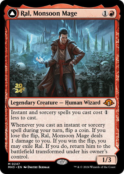 Ral, Monsoon Mage (247) Foil - Modern Horizons 3 Promos