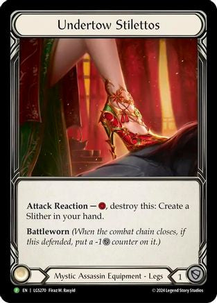 Undertow Stilettos (LGS270) Rainbow Foil - FaB Promos